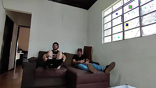 bastidores da grava&ccedil;&atilde;o com Carlos Urach o pai da Andressa Urach