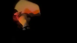 Hidden cam of my flatmate relaxing in bed and paroxysmal off afterwork